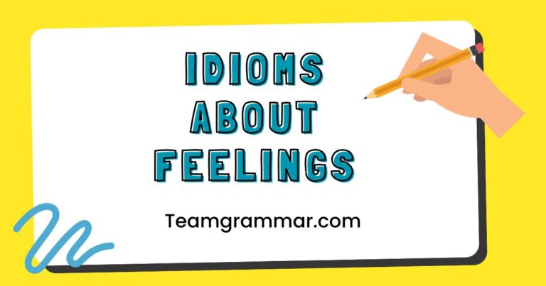 Idioms About Feelings