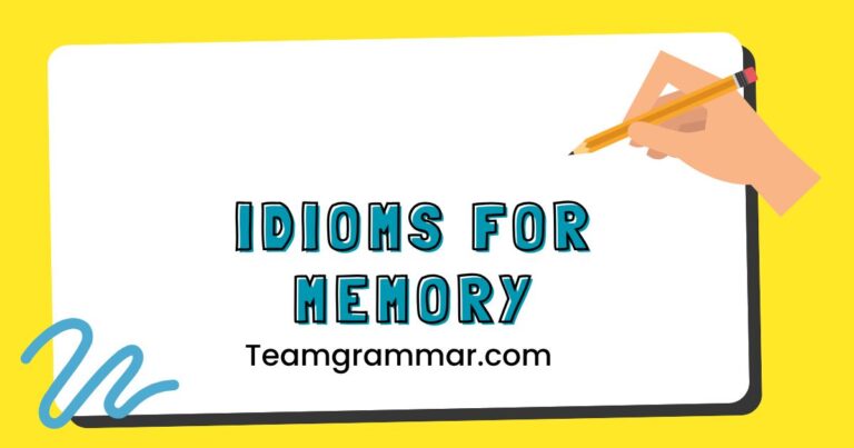 Idioms for Memory
