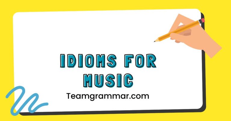 Idioms for Music