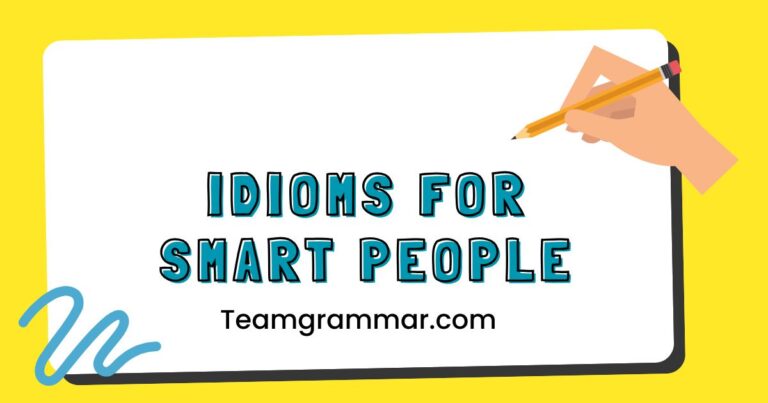 Idioms for Smart People