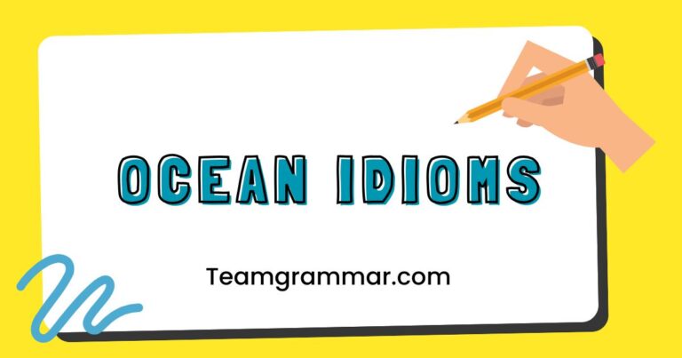 Ocean Idioms