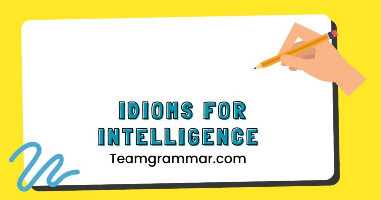 Idioms for Intelligence