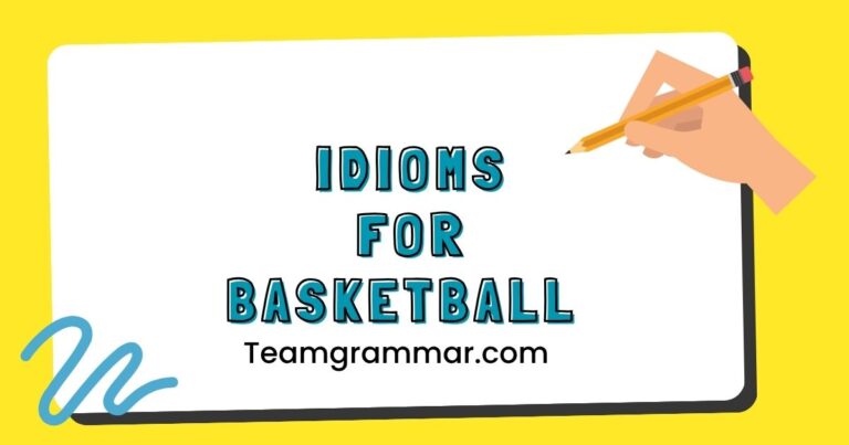 Idioms for Basketball