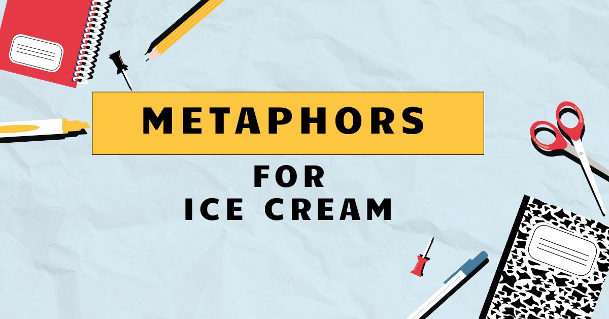 metaphors for ice cream